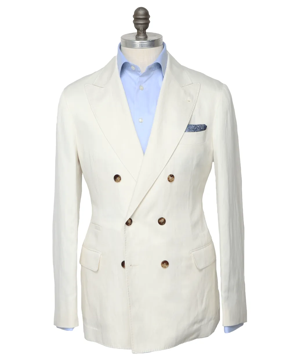 Off White Double Breasted Sportcoat