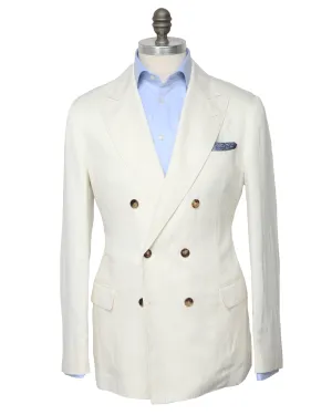 Off White Double Breasted Sportcoat