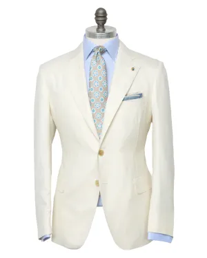 Off White Herringbone Sportcoat