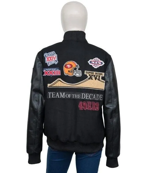 Olivia Culpo San Francisco 49ers Bomber Jacket