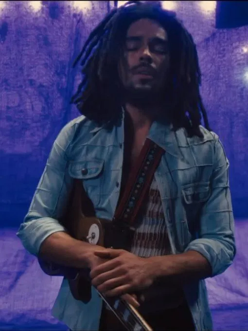 One Love 2024 Bob Marley Denim Jacket