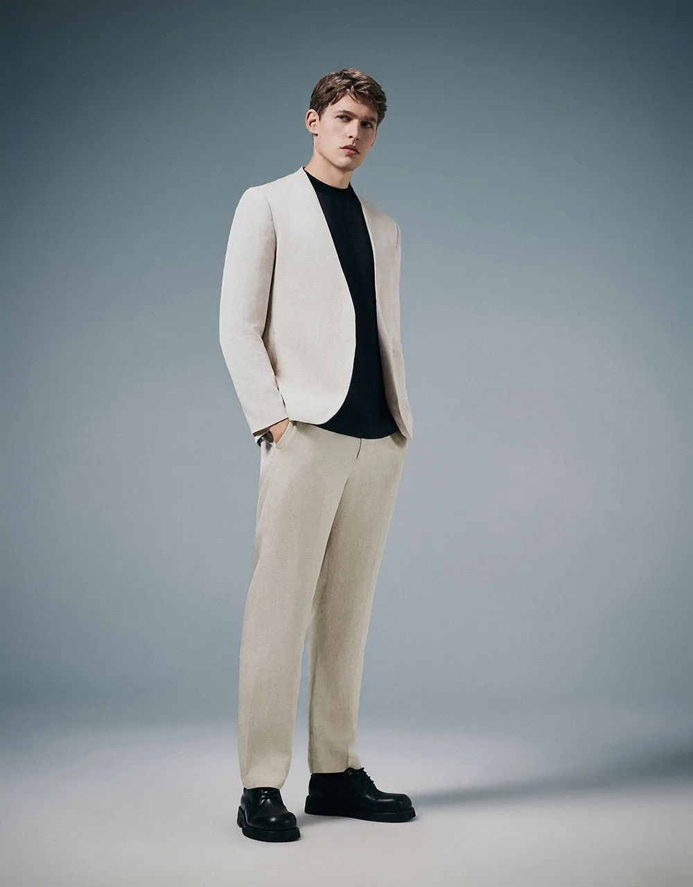 Open Collar Blazers