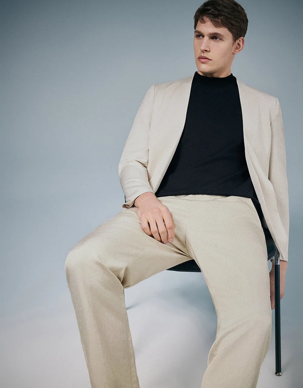 Open Collar Blazers