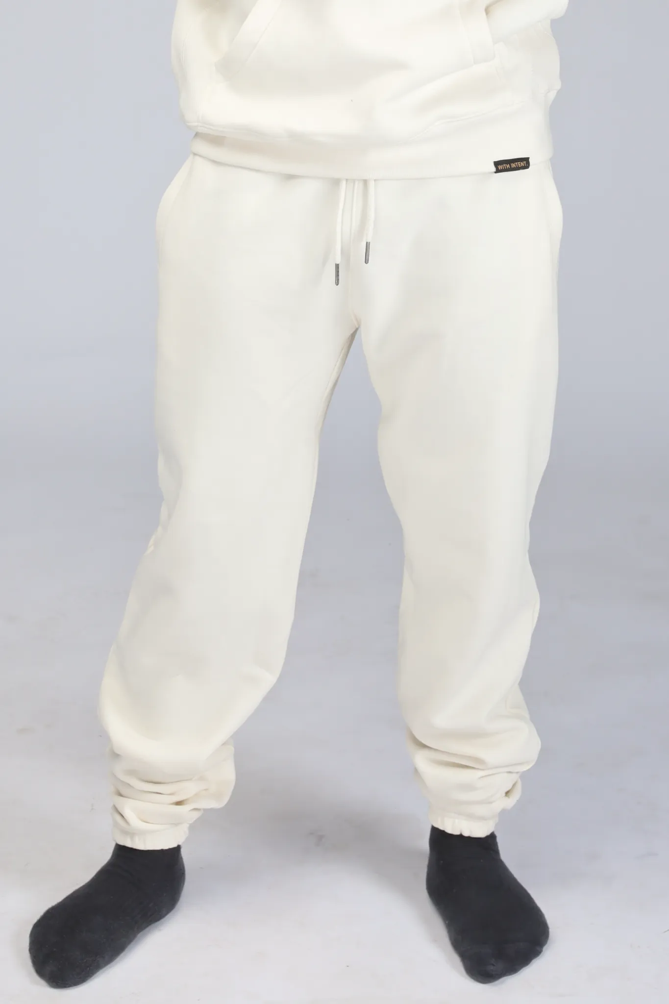 Organic Cotton Sweatpants Ivory