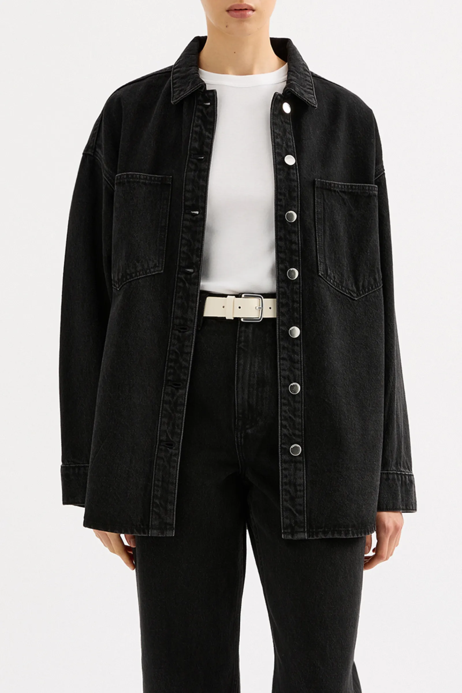 ORGANIC DENIM OVERSHIRT
