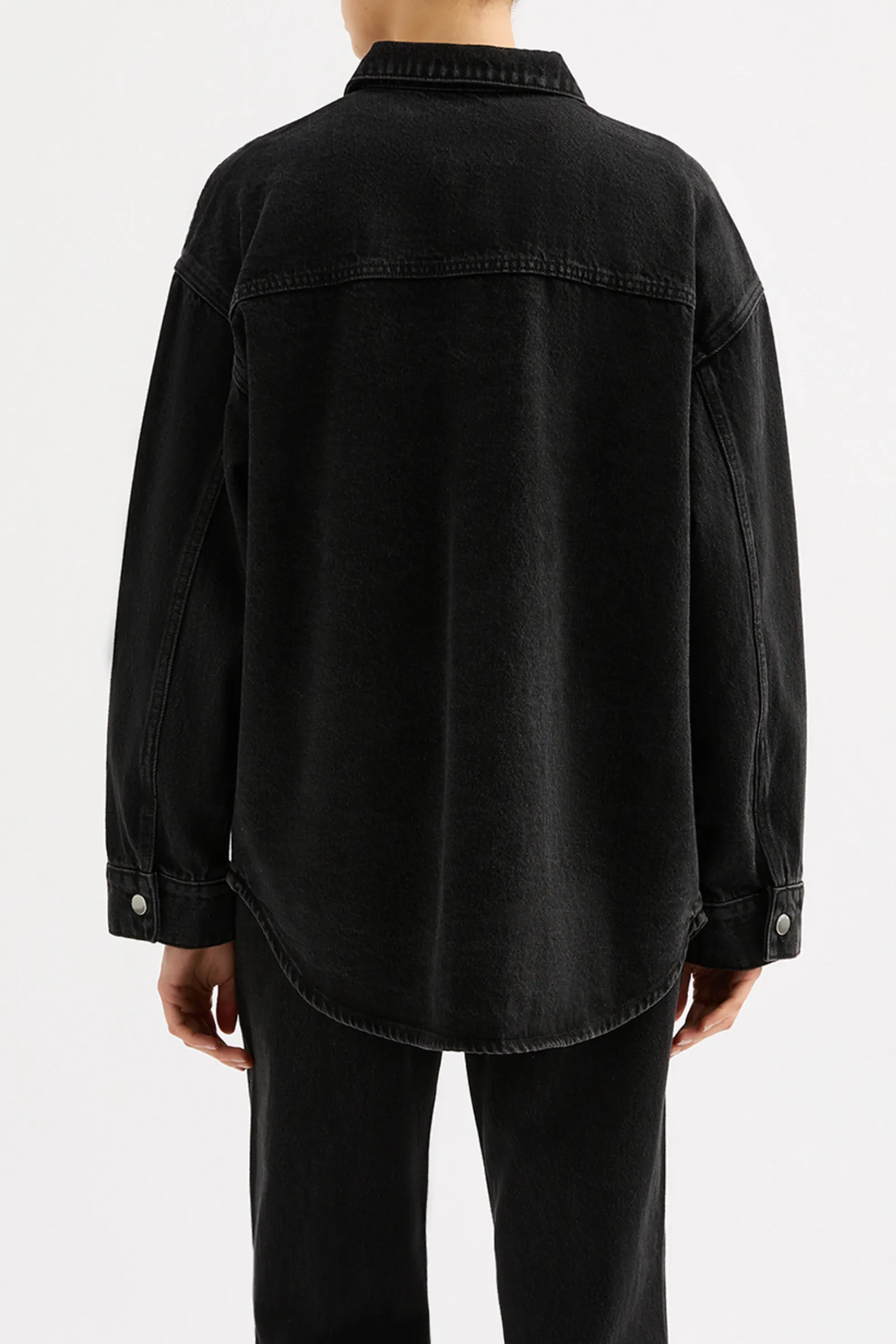 ORGANIC DENIM OVERSHIRT