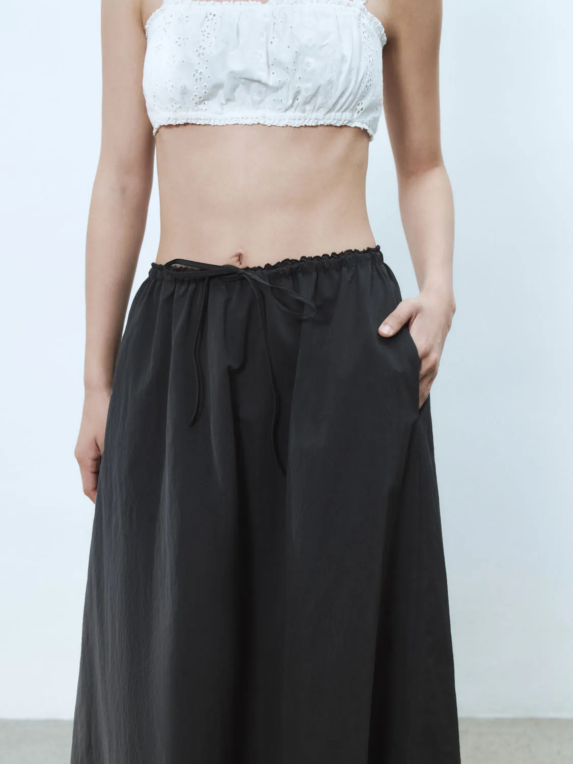Oversized A-Line Skirts