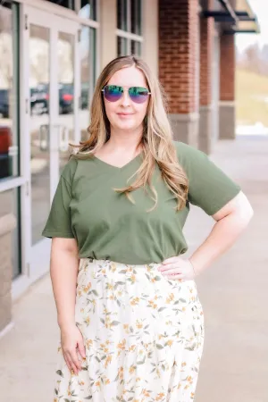 Pair It Together Top in Olive