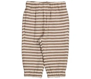Pako B, Pants - Brown stripe Mel.