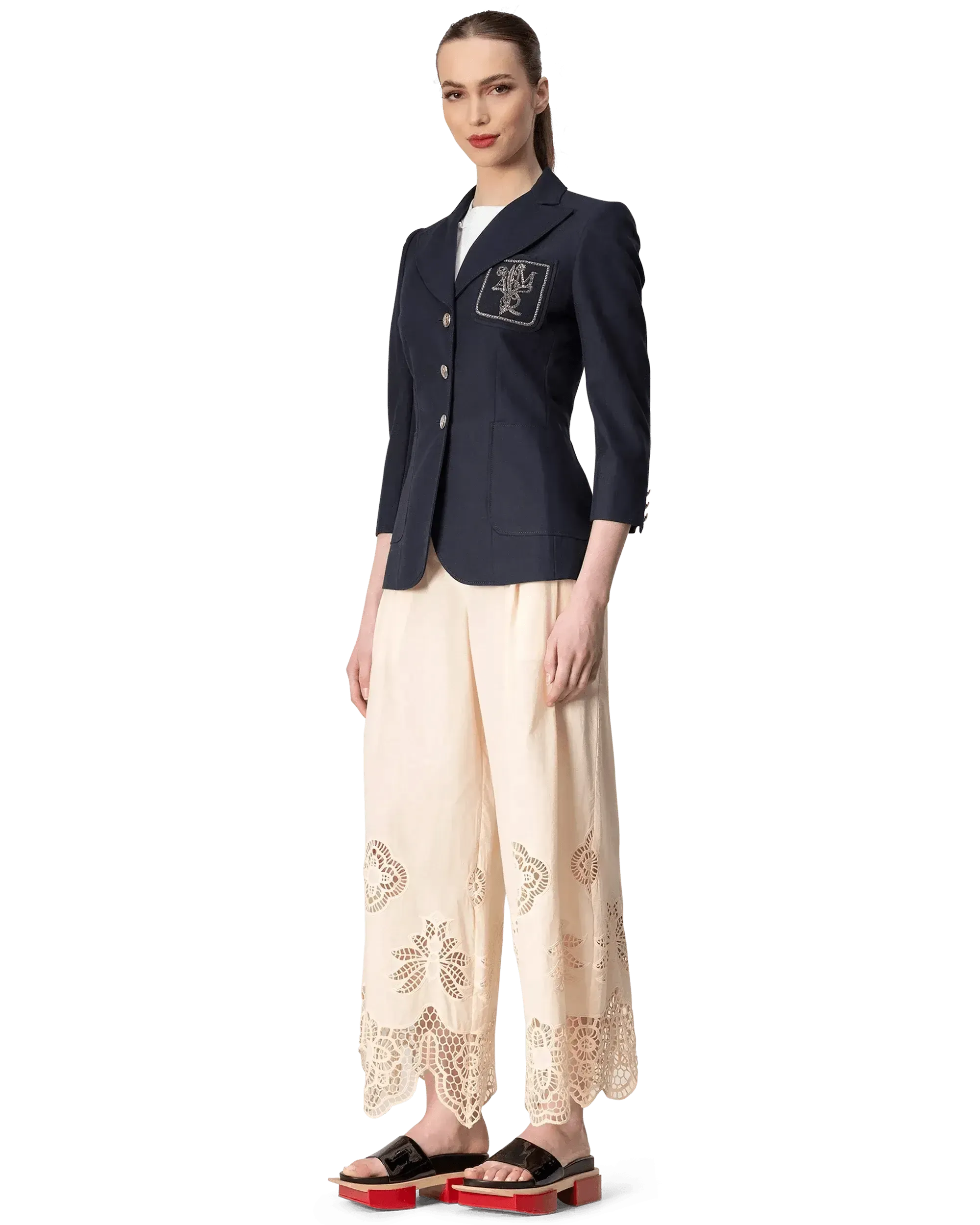 Panama Cotton Blazer