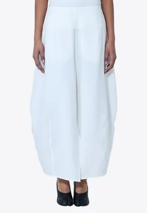 Parachute A-Line Maxi Skirt