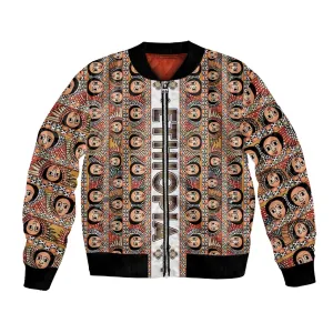 Personalized Ethiopia Bomber Jacket Ethiopian Tewahedo Angel Orthodox LT15