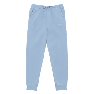 Pigment-dyed sweatpants (Light Blue)