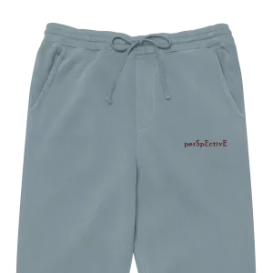 Pigment-Dyed Sweatpants (Maroon Thread)