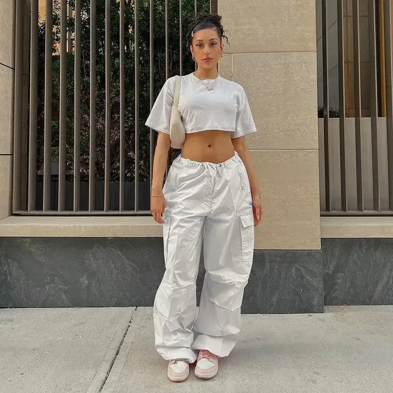 Pink Cargo Pants