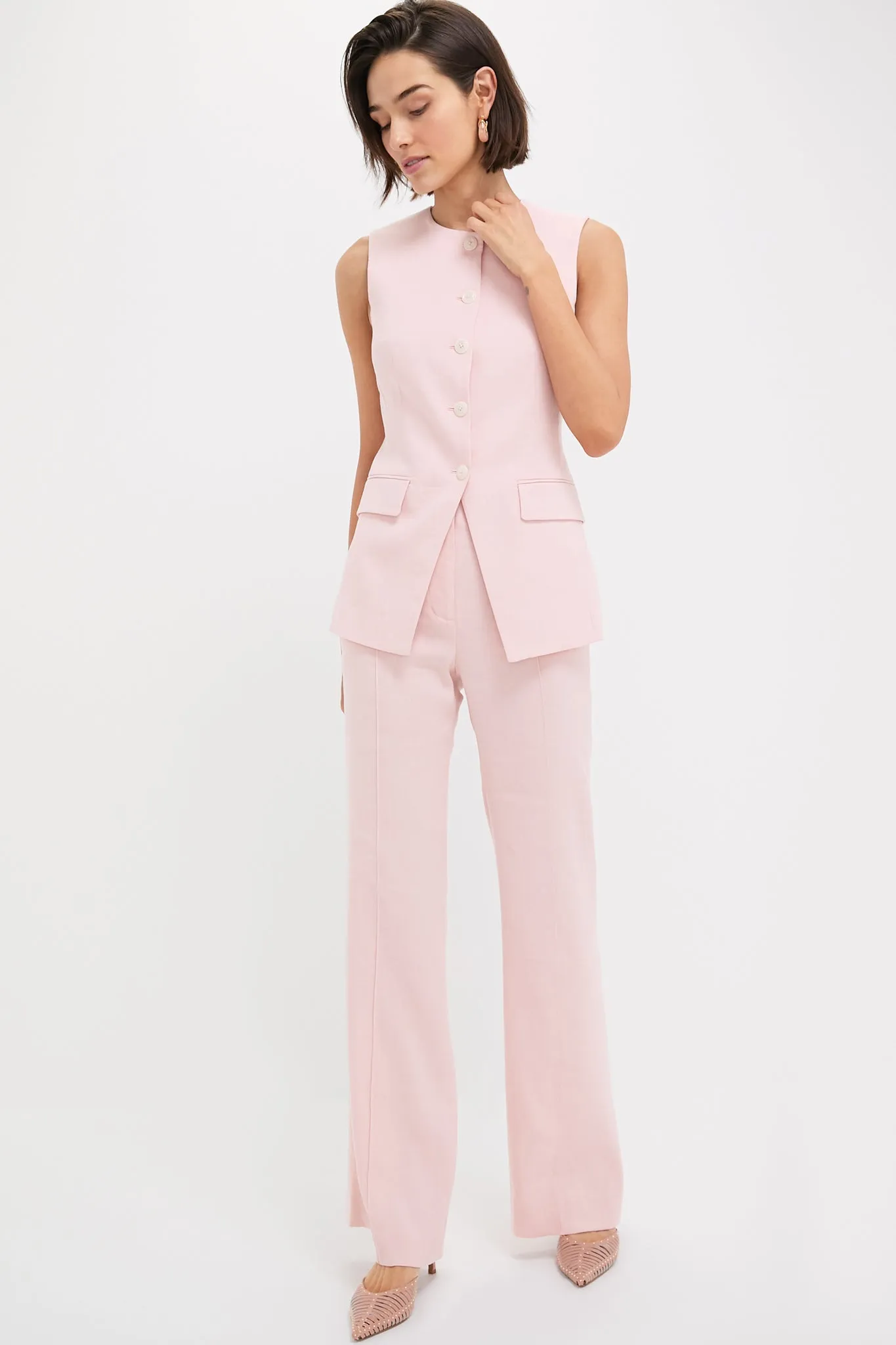 Pink Shell Lois Vest