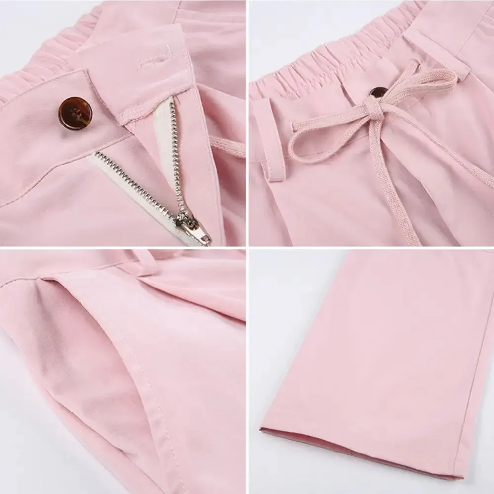 Pink Y2K Stylish Unisex Sweatpants