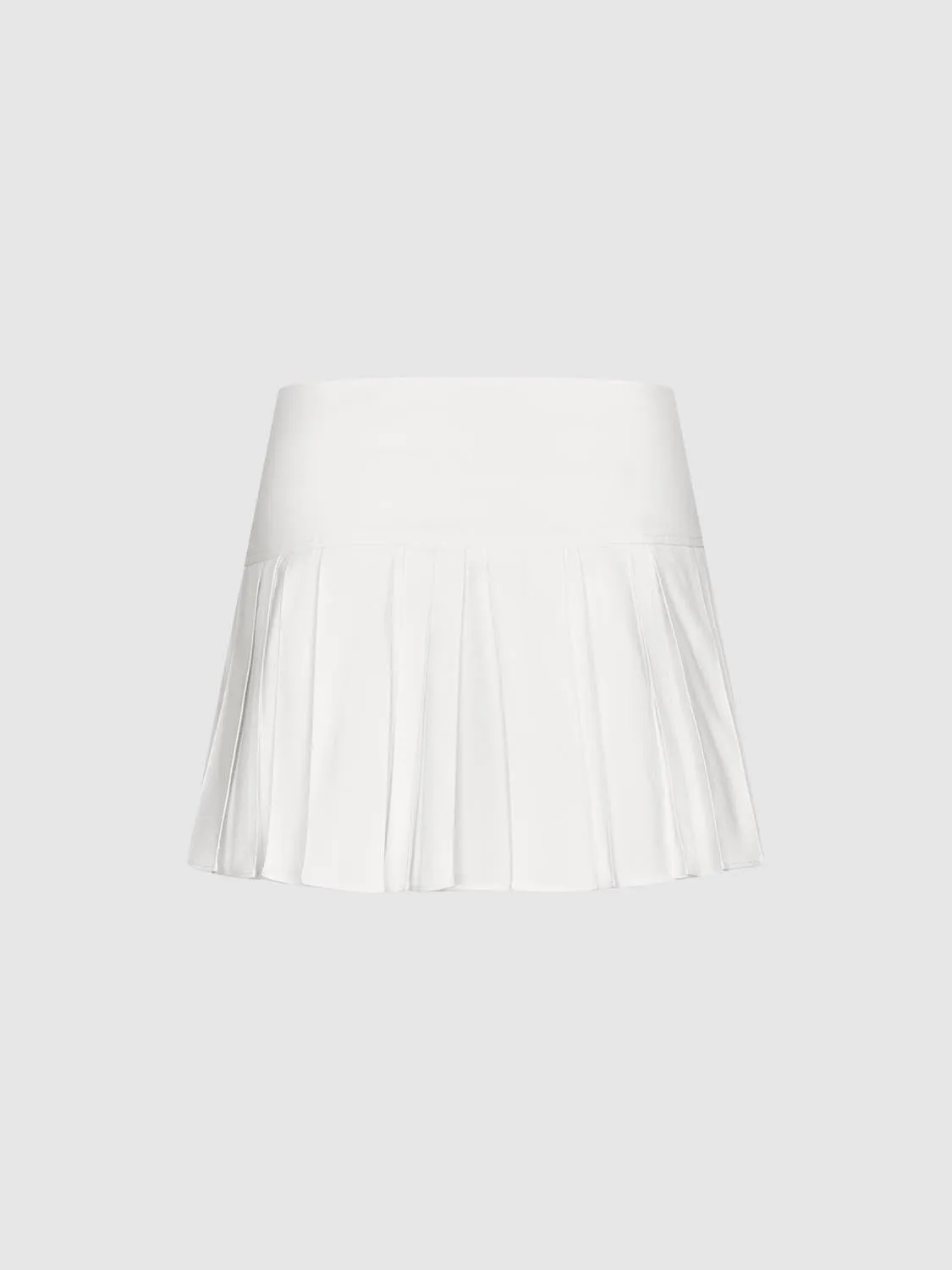 Pleated A-Line Skirts