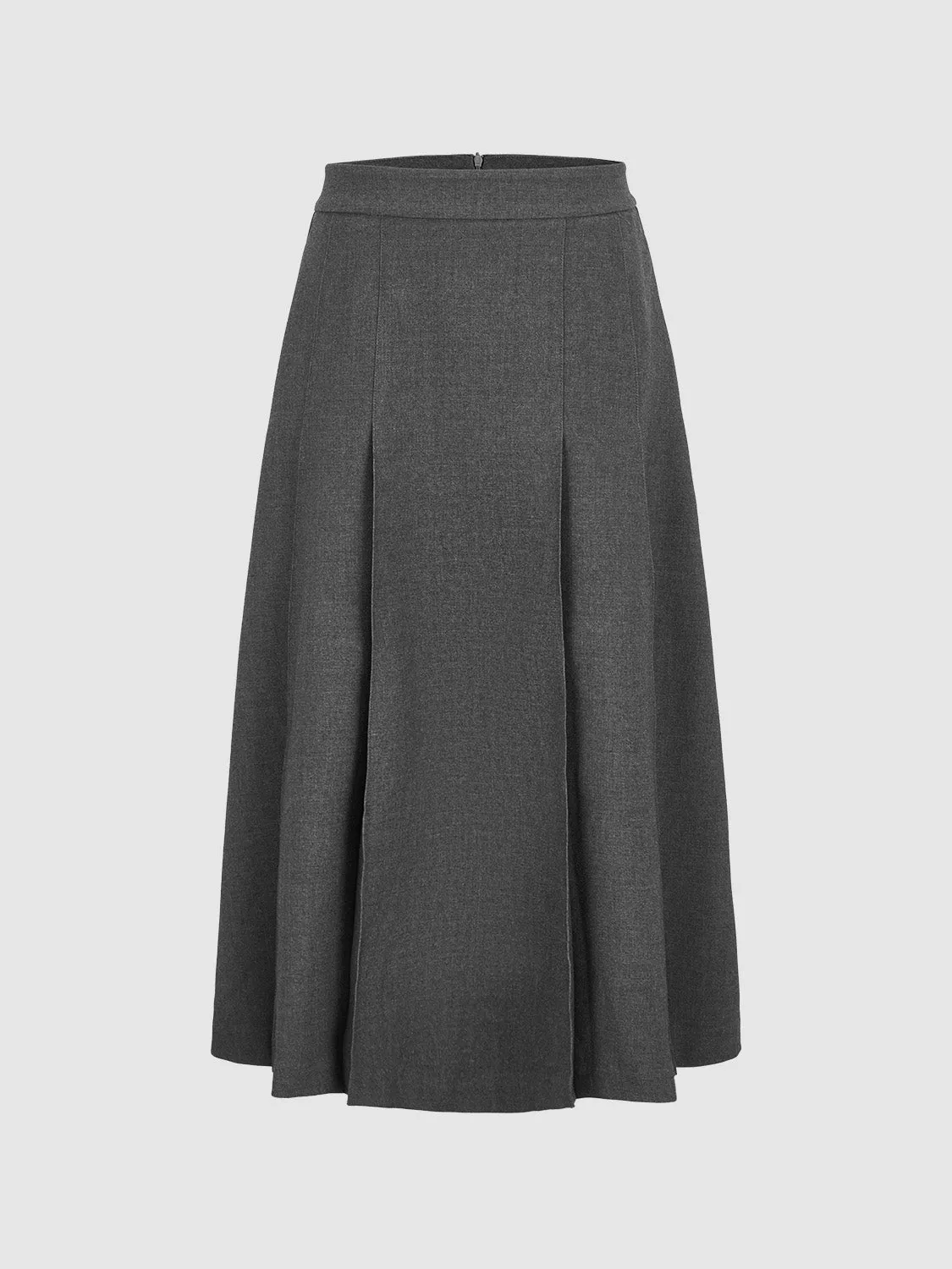 Pleated A-Line Skirts