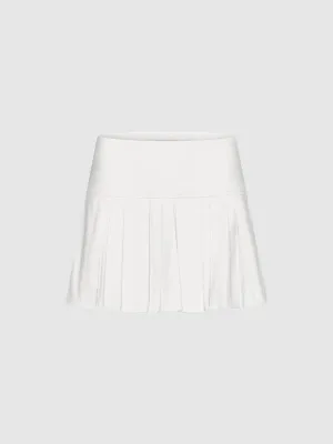 Pleated A-Line Skirts