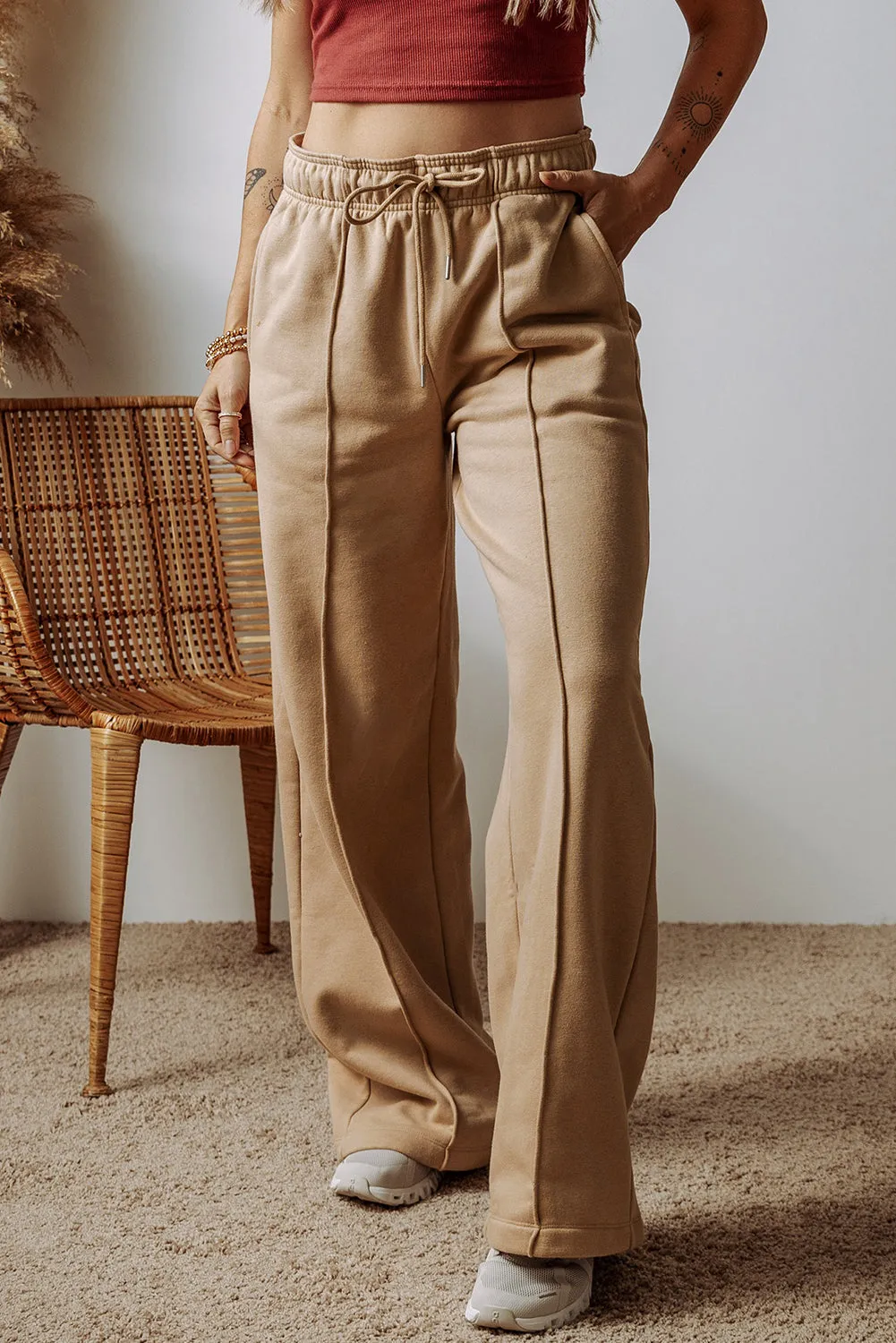 Pleated   Pockets Joggers