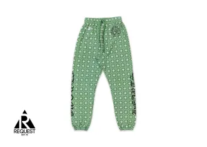 Plus Cross Horseshoe Sweatpants "Green"