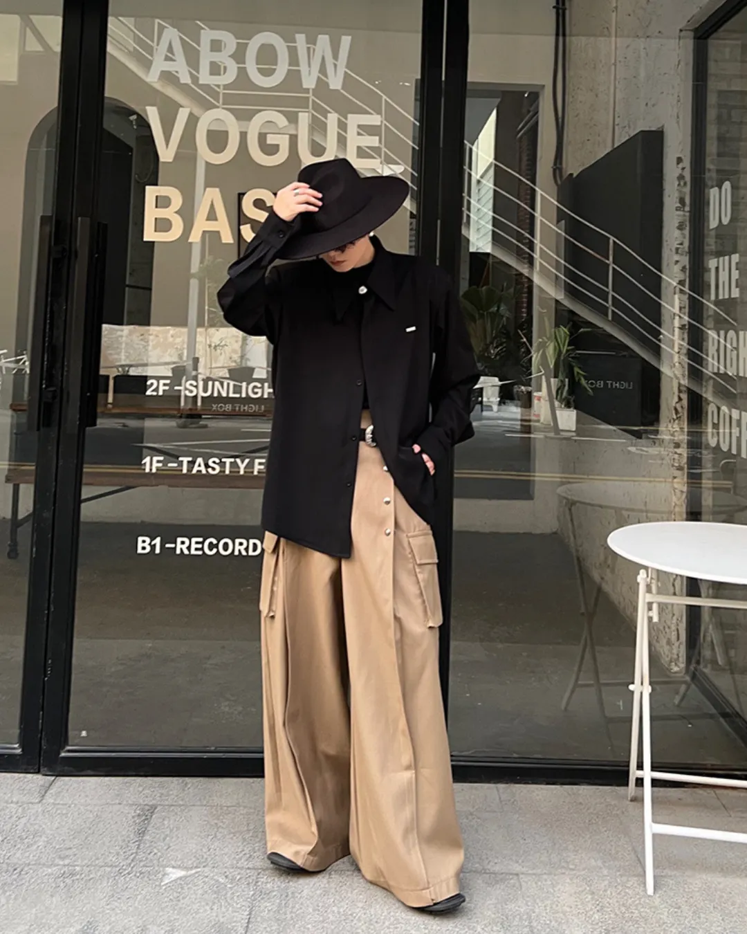 Pocket Bang Wide Pants FEI0003