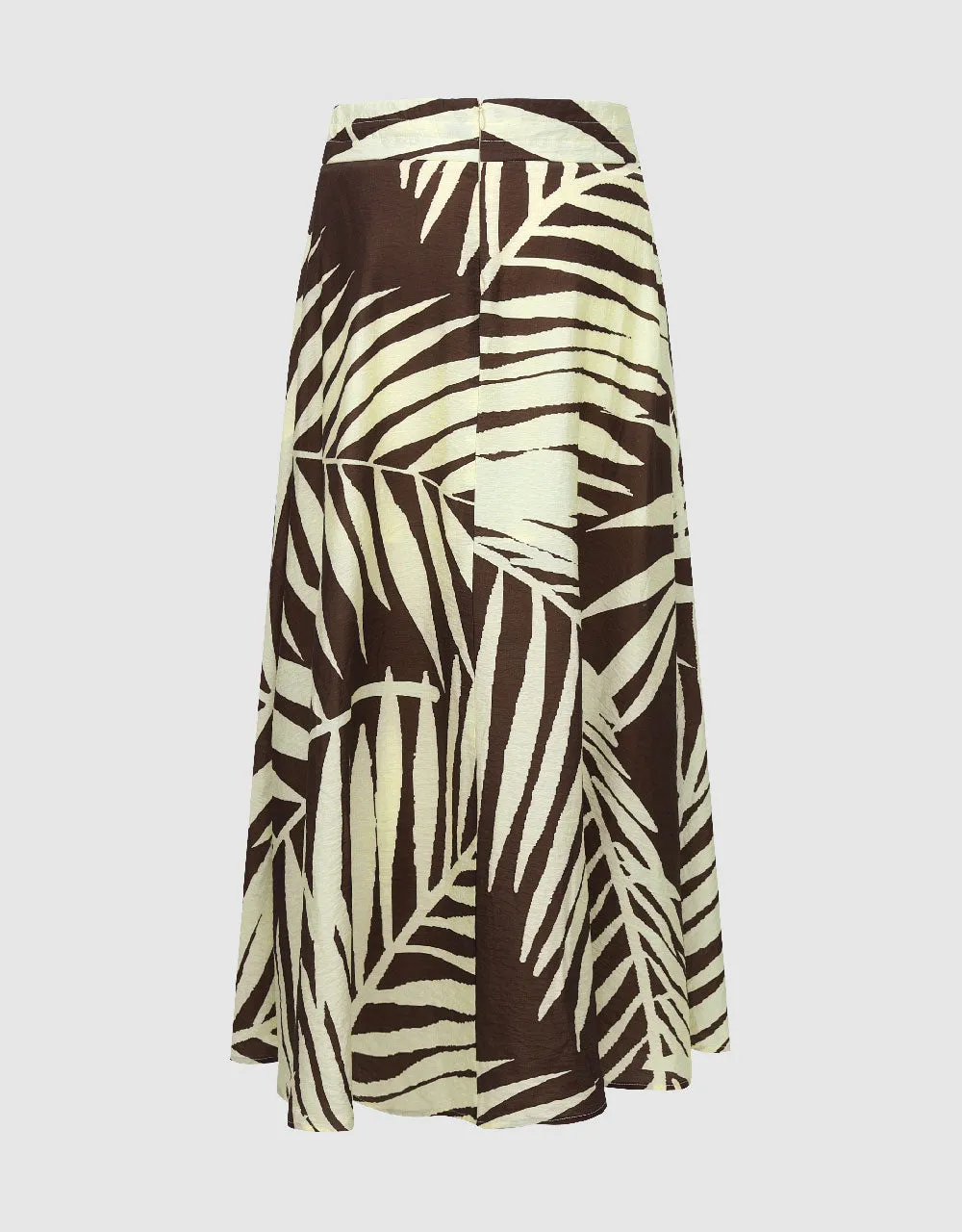 Printed Midi Loose A-Line Skirt