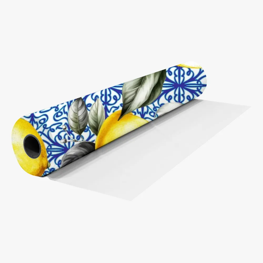Printed Mini Matt Mediterranean Lemons
