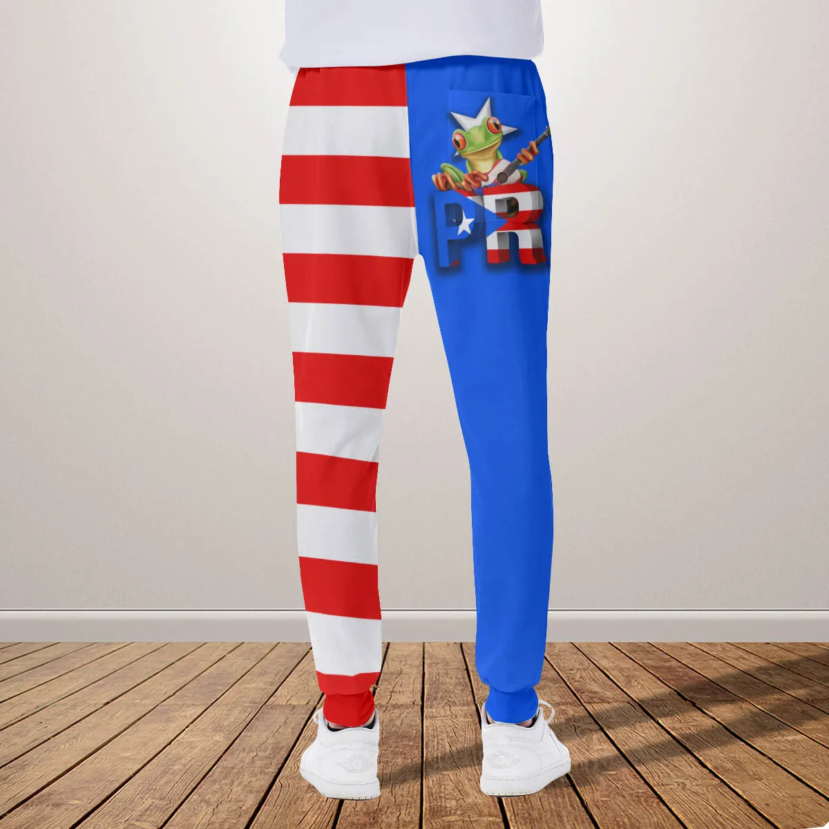 Puerto Rico PR Sweatpants With Frog