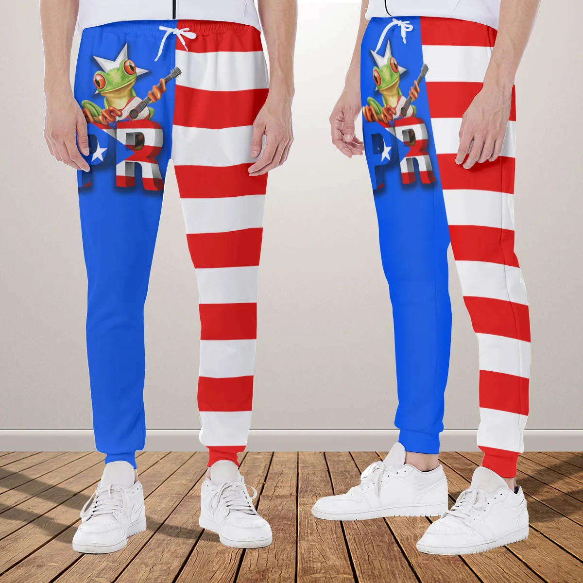 Puerto Rico PR Sweatpants With Frog