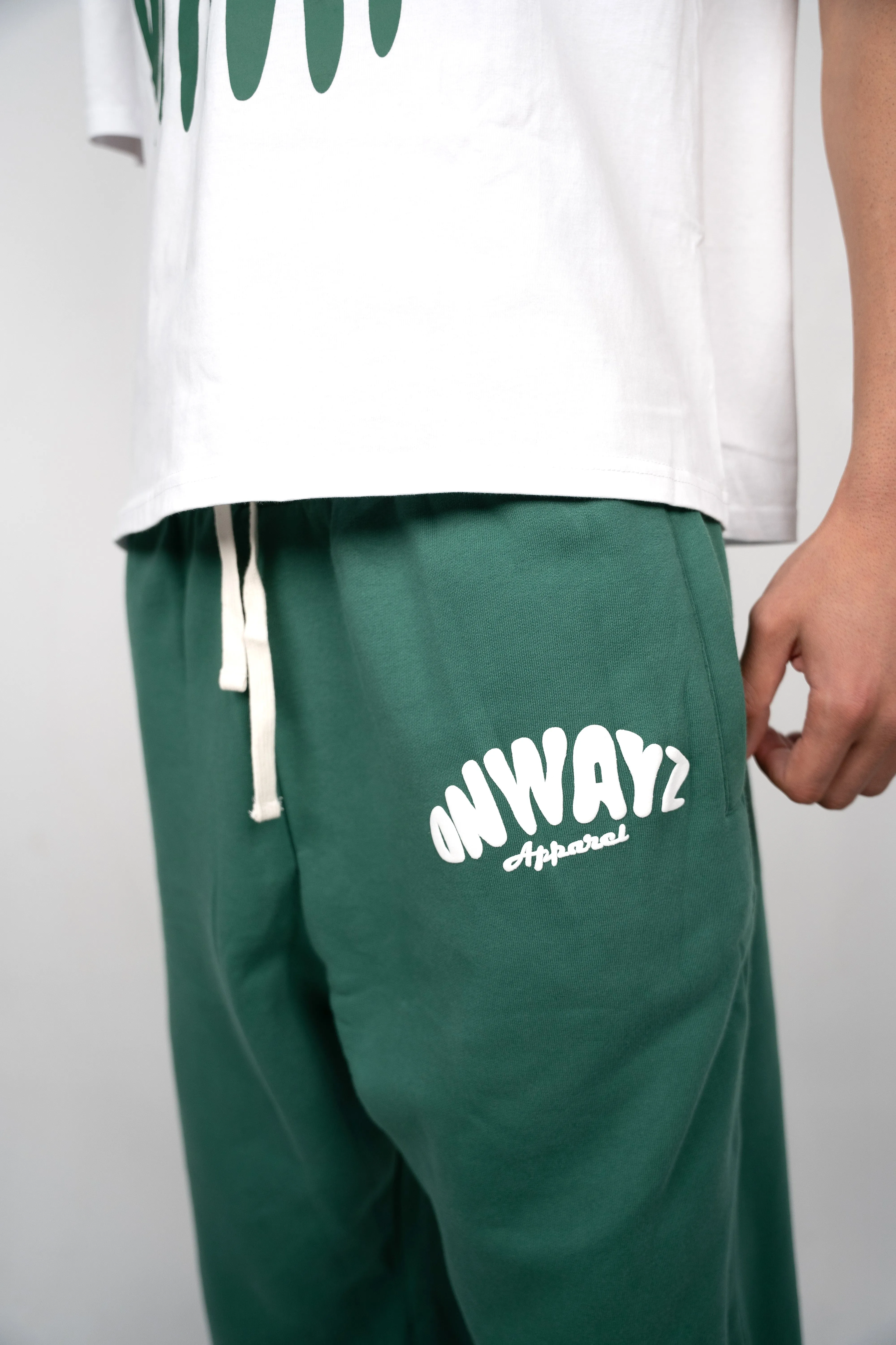 Puff Sweatpants - Green