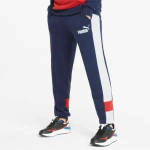PUMA ESSENTIALS  MEN'S COLOURBLOCK SWEATPANTS