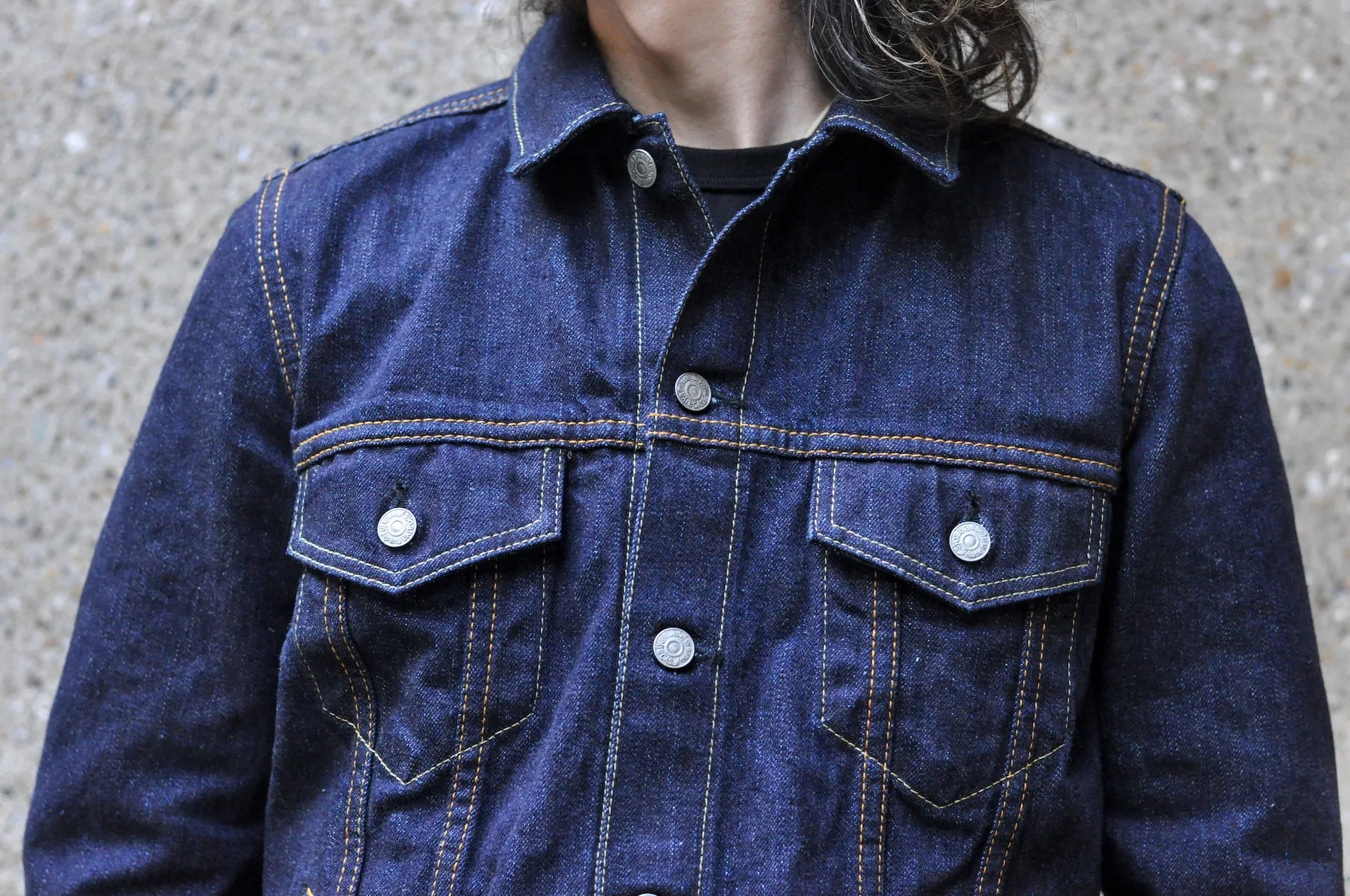 Pure Blue Japan 14oz "Signature" Modified Type 3 Denim Jacket
