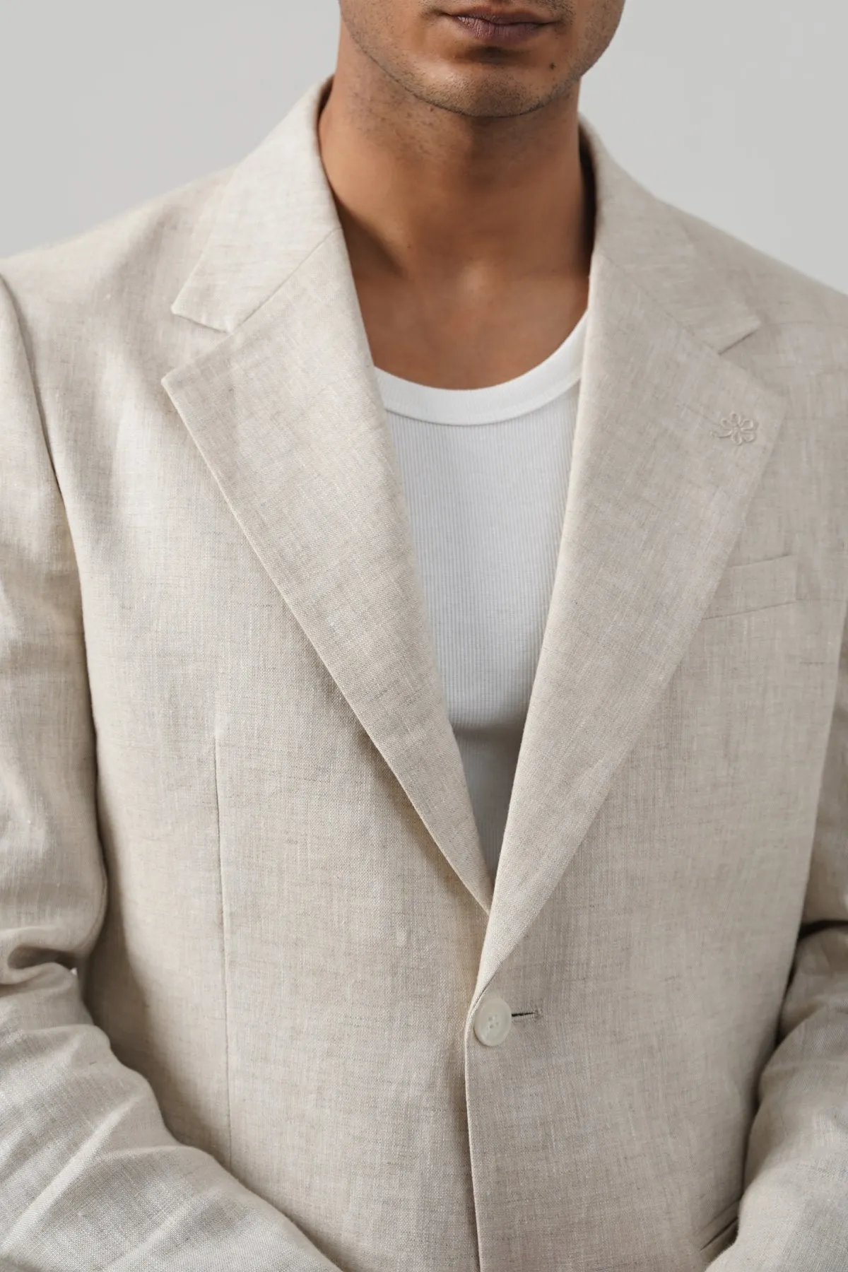 PURE LINEN BLAZER