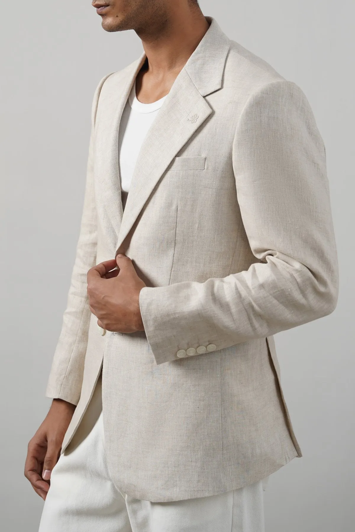 PURE LINEN BLAZER