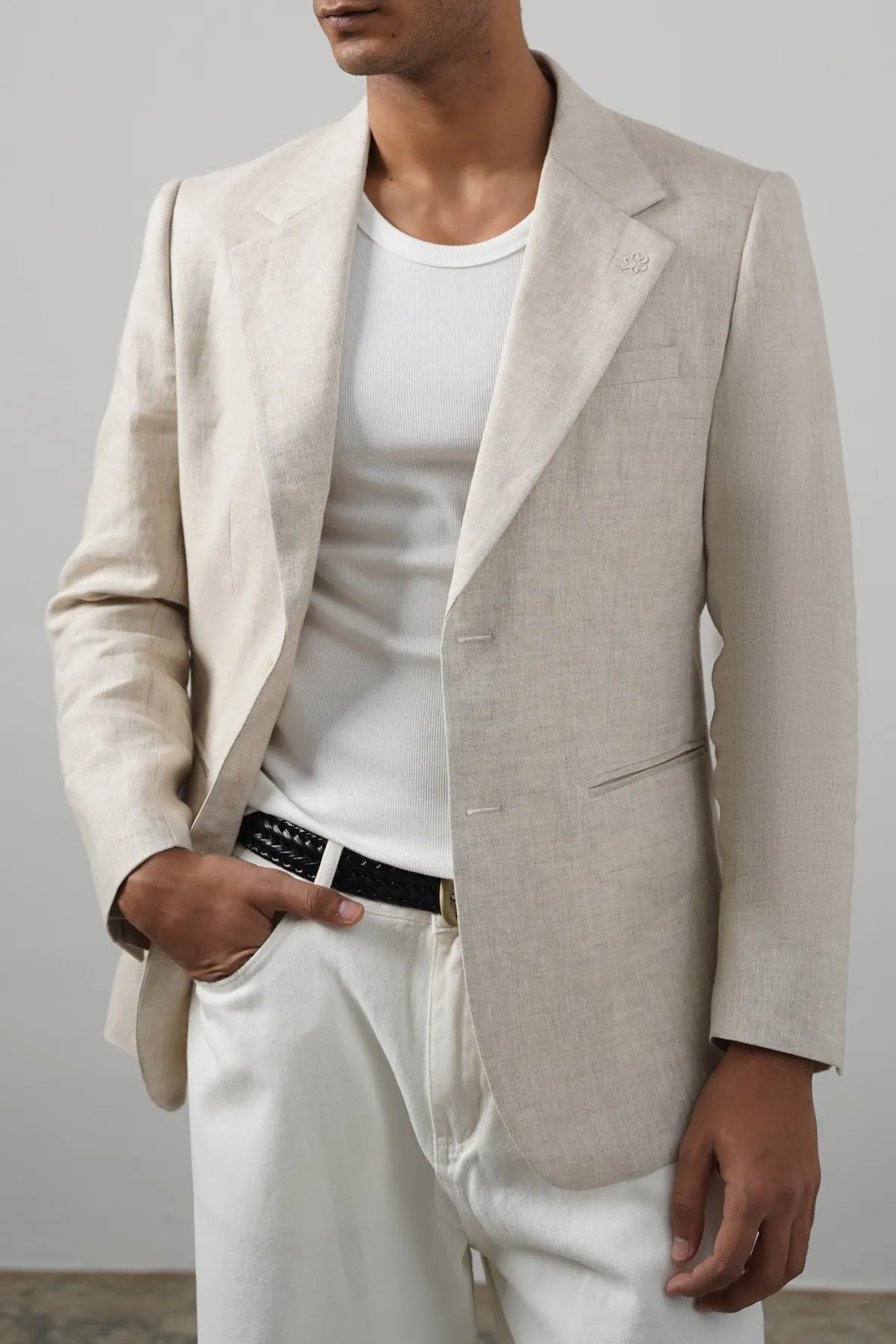 PURE LINEN BLAZER