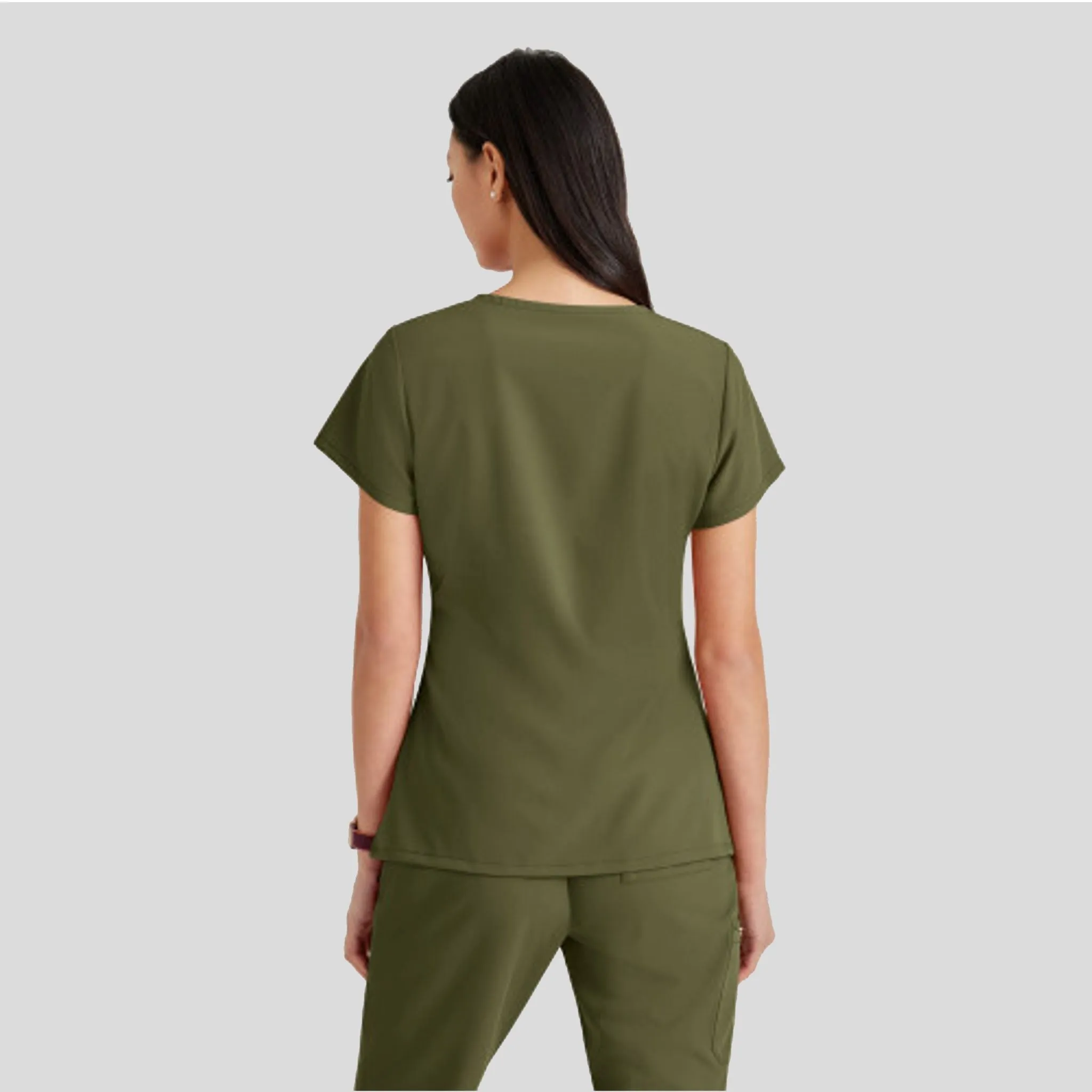 Purpose Scrub Top | Olive