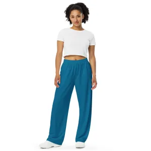 "Incoming - One Design" Color Coordinating Unisex wide-leg pants - Women