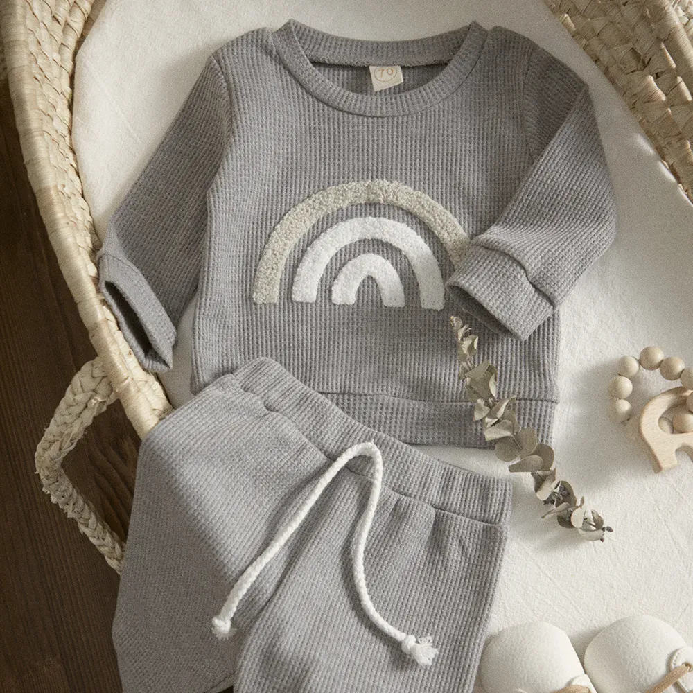 Rainbow Sweatshirt and Sweatpants Set (2pc)