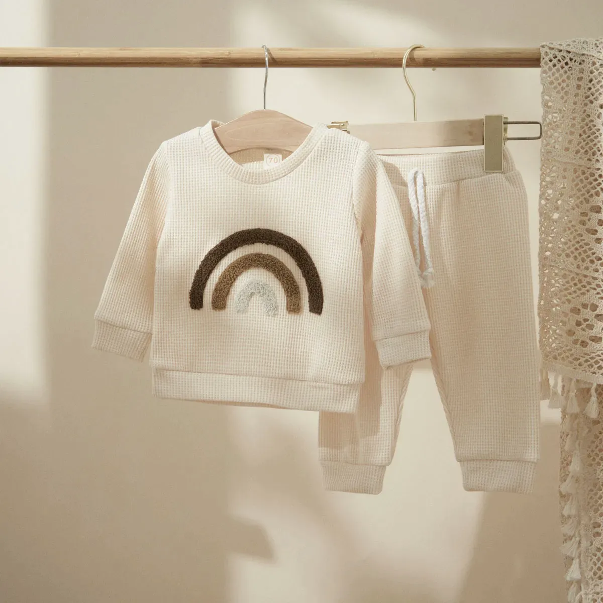 Rainbow Sweatshirt and Sweatpants Set (2pc)