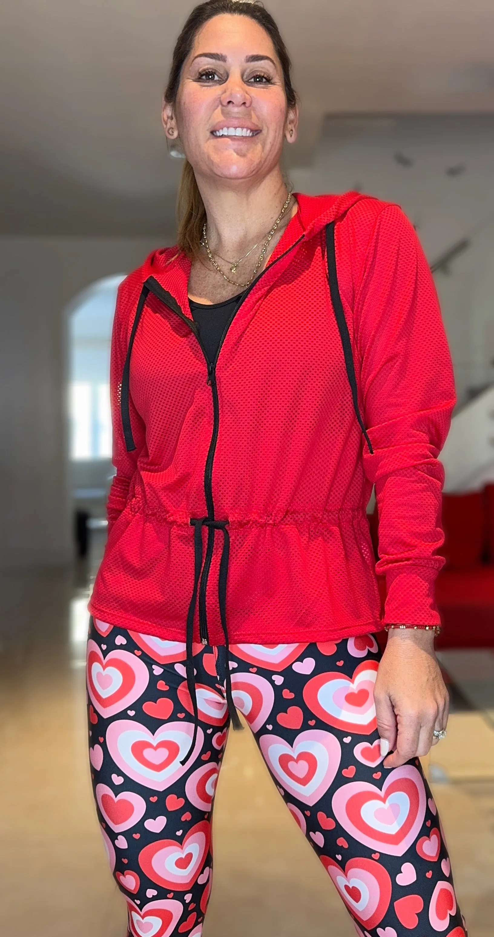 Red Basic  Jacket