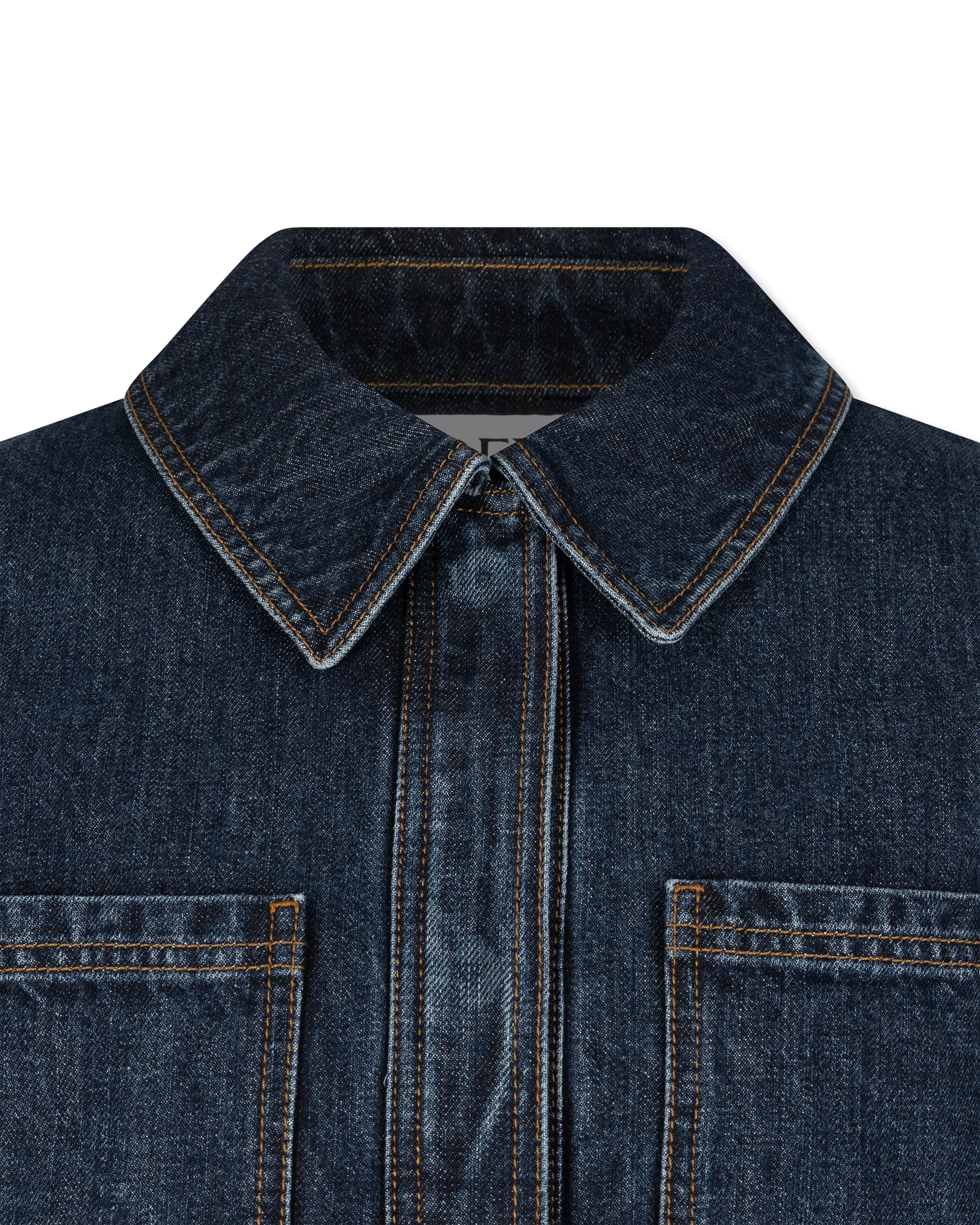 Reproportioned Cropped Denim Jacket