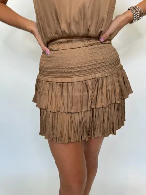 Reset Amore Skirt Bronze