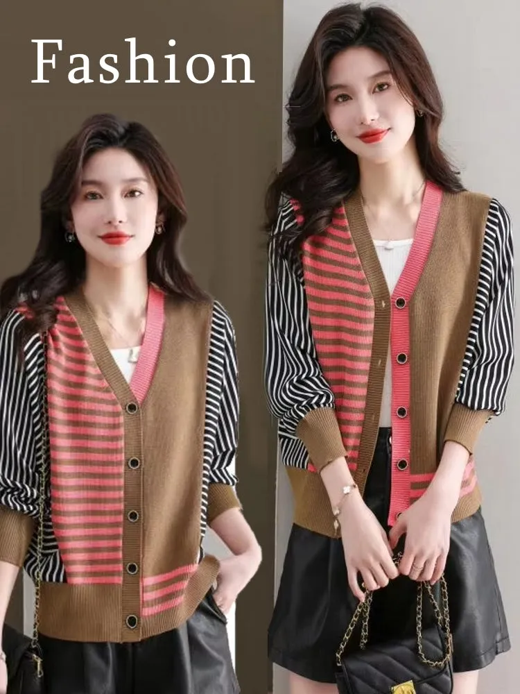 Retro Loose Casual Office Lady Women Shirt