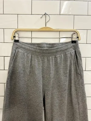 roots original wide leg crop sweatpant