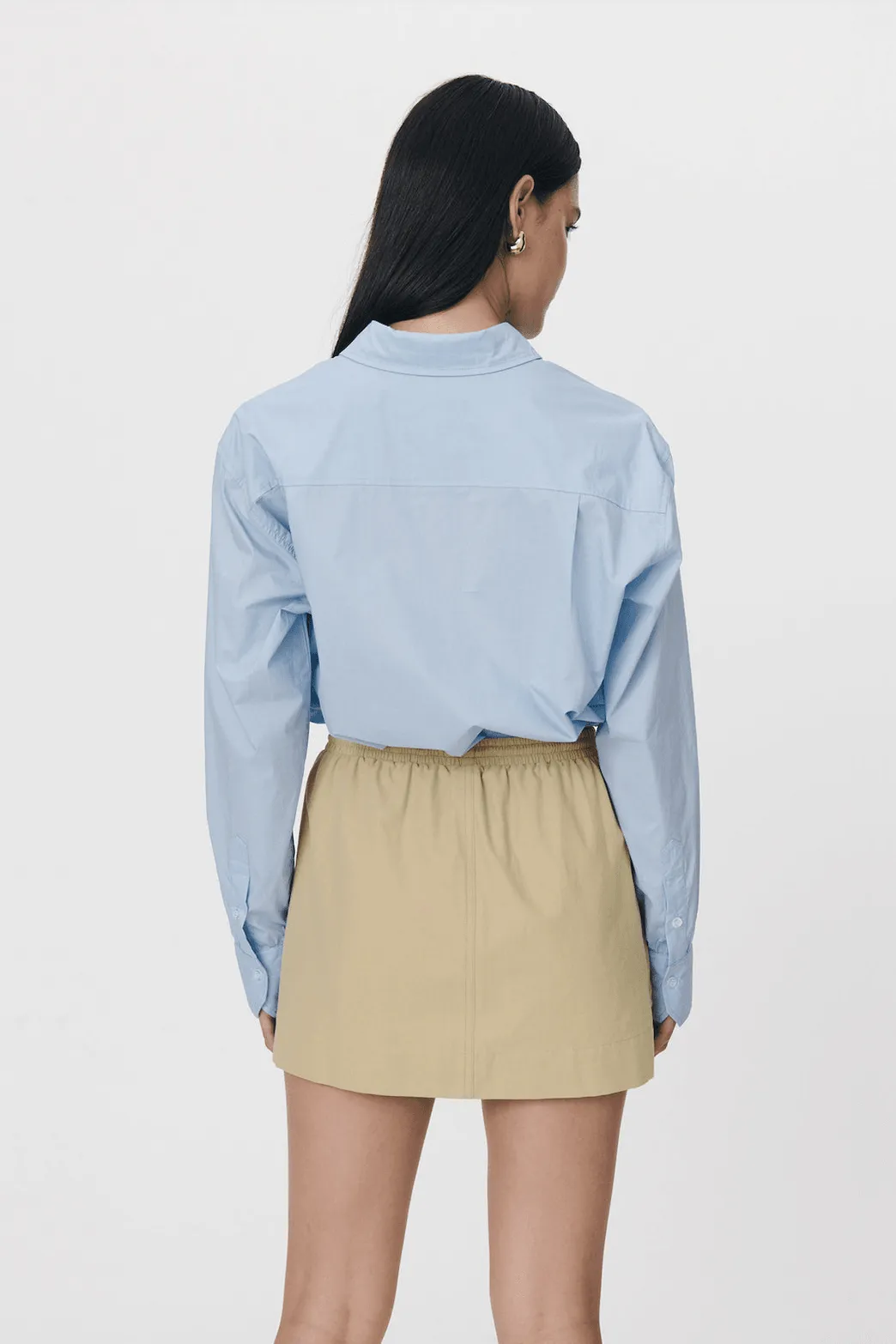 ROWIE THE LABEL Drew Cargo Mini Skirt - Khaki