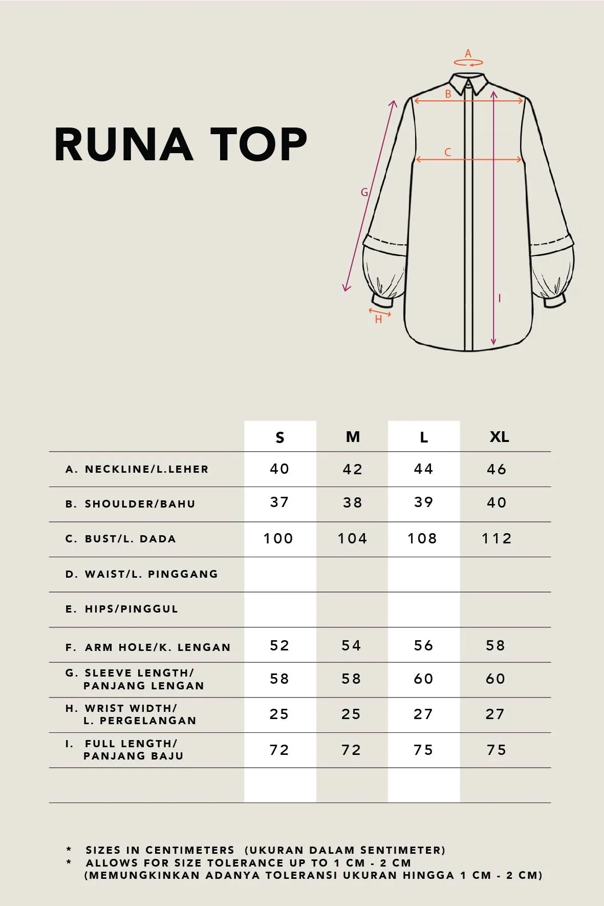 RUNA DROPSHOULDER TOP BLACK
