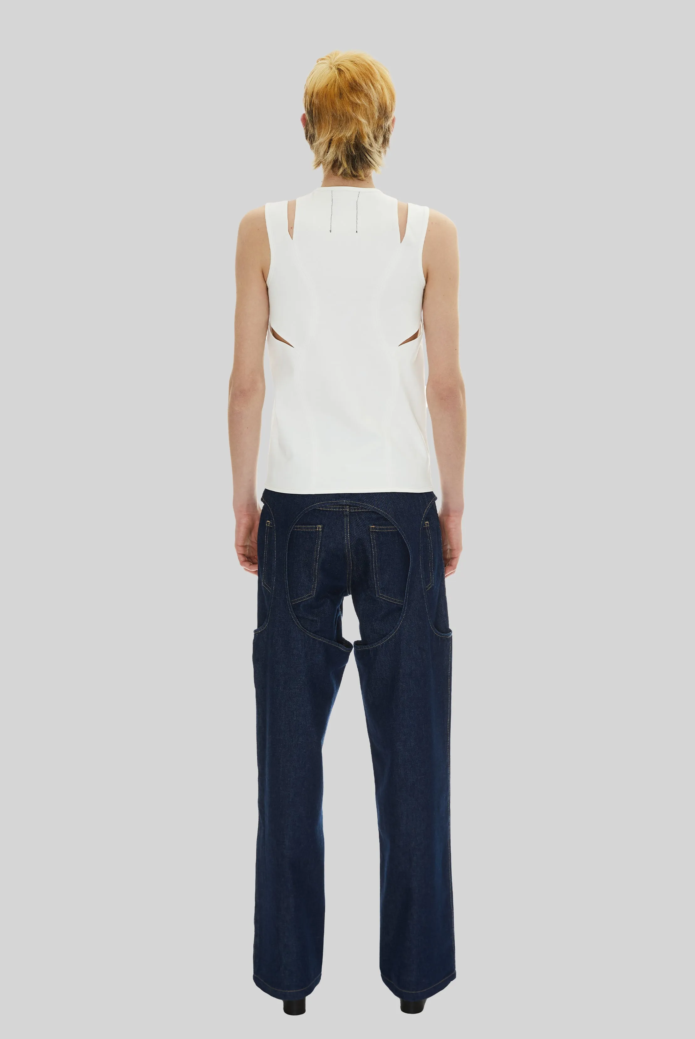 Sage Tank Top in White