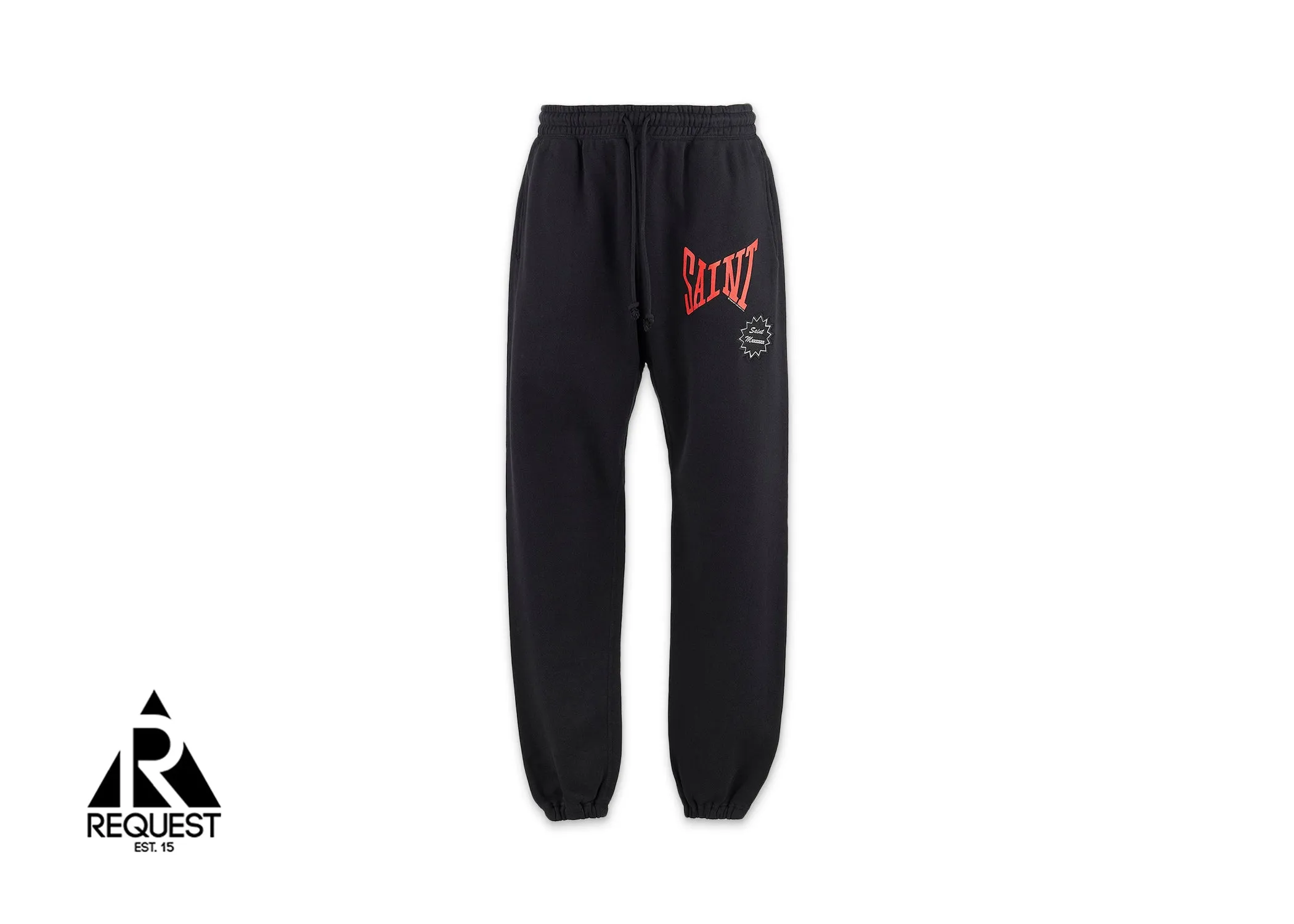 Saint Logo Sweatpants (SS24) "Black"